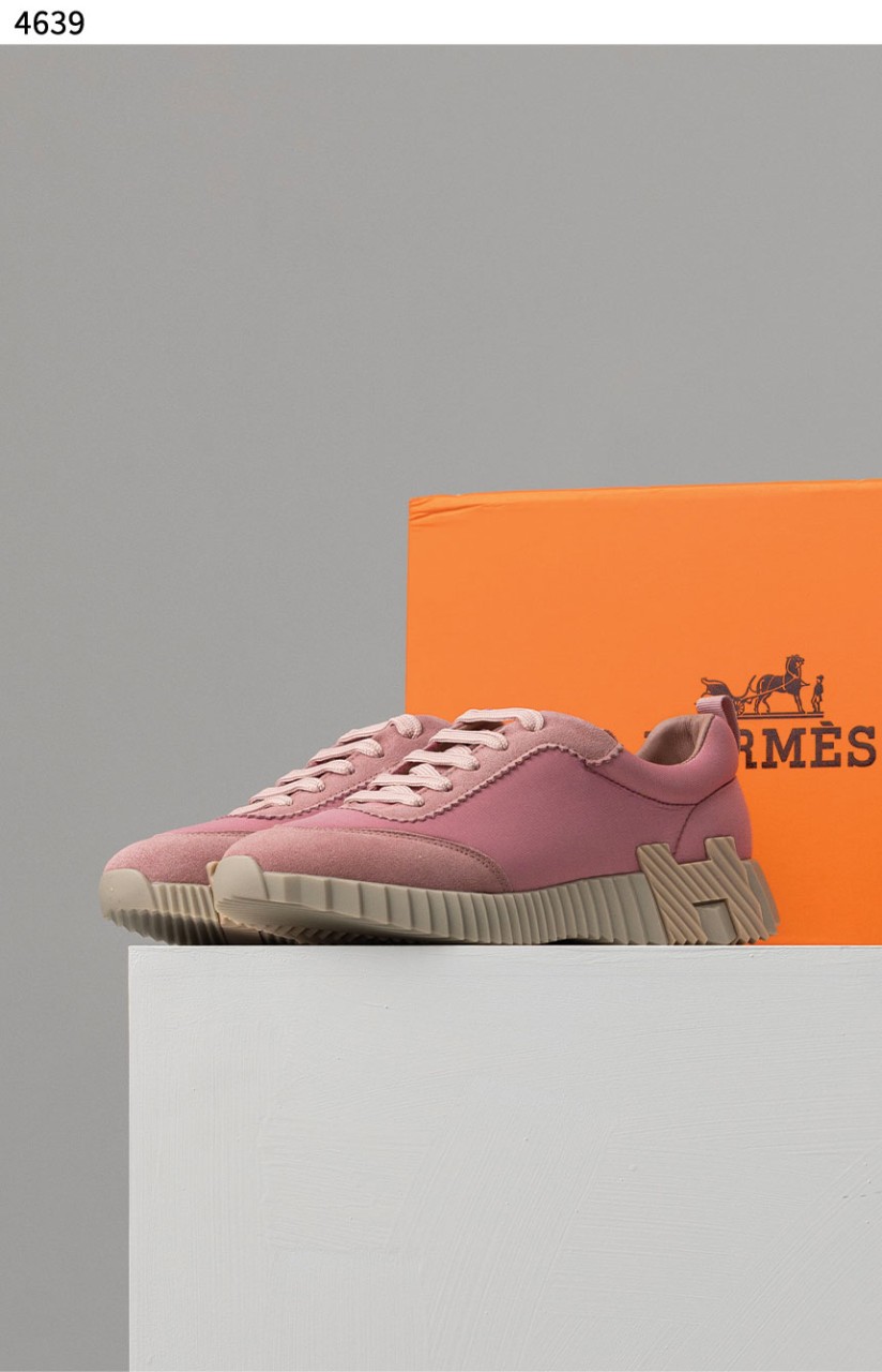 에르** 수입프리미엄급 Bouncing sneaker Rose Perle