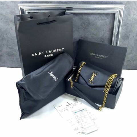 입*** CALYPSO 칼립소 YSL 메탈 체인 스트랩 숄더백