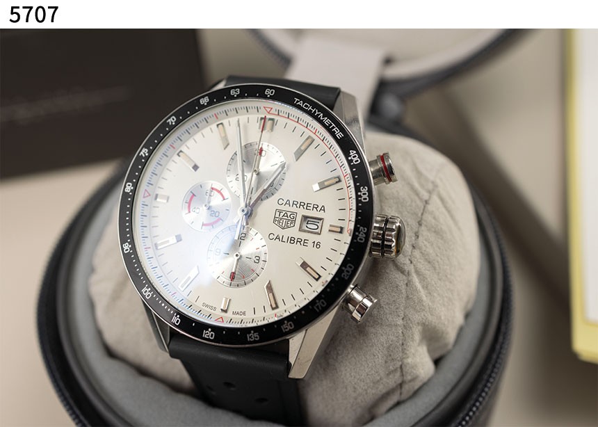 태그*** [TAG Heuer] 수입고급 까레라 칼리버16  화이트다이얼