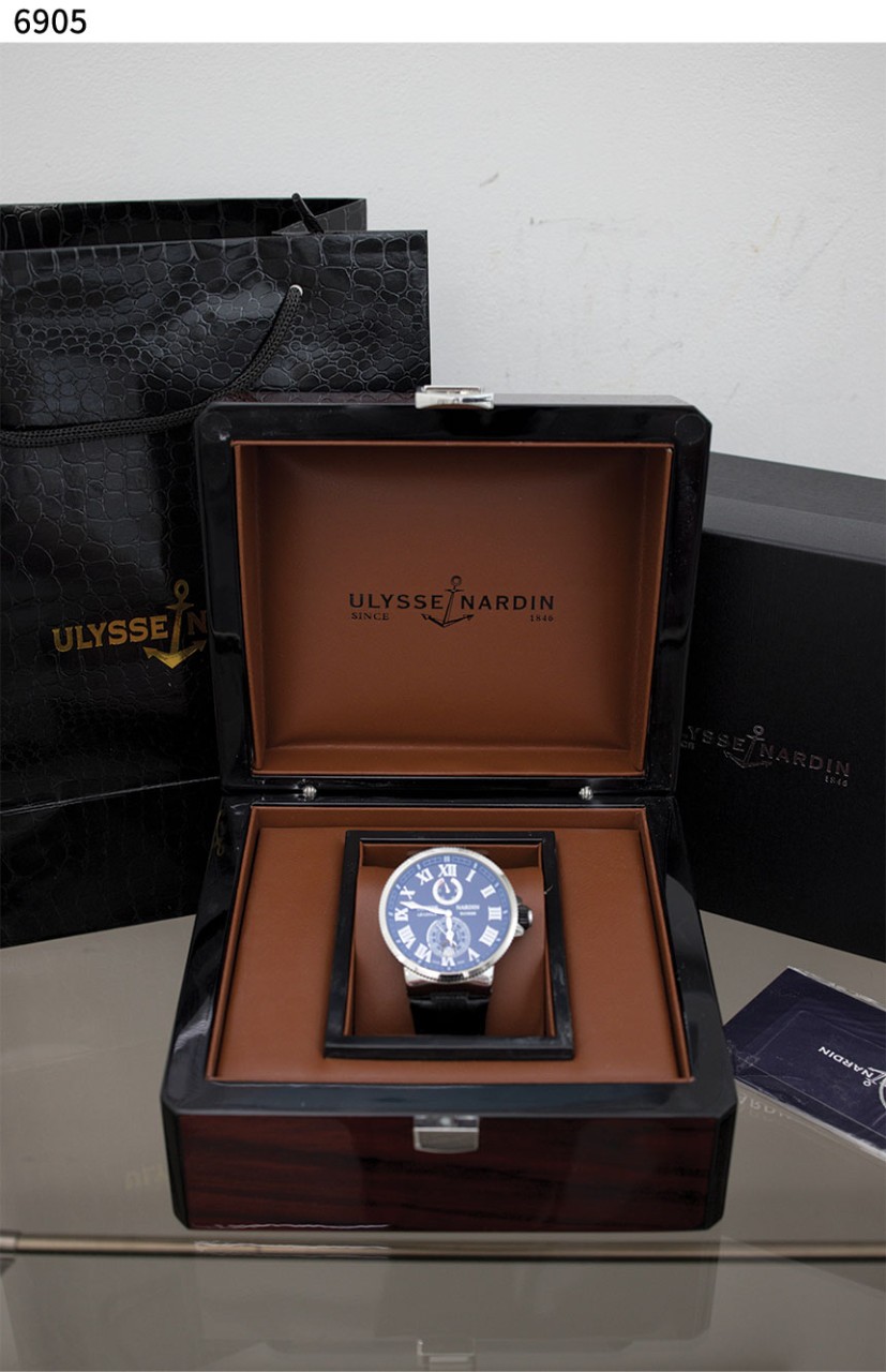 율***** [Ulysse nardin] 수입고급 맥시마린 남성 시계 6905