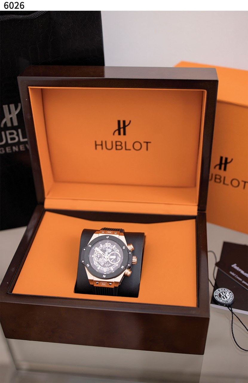 위** [Hublot] 수입고급 BIG BANG UNICO KING GOLD CERAMIC 6026