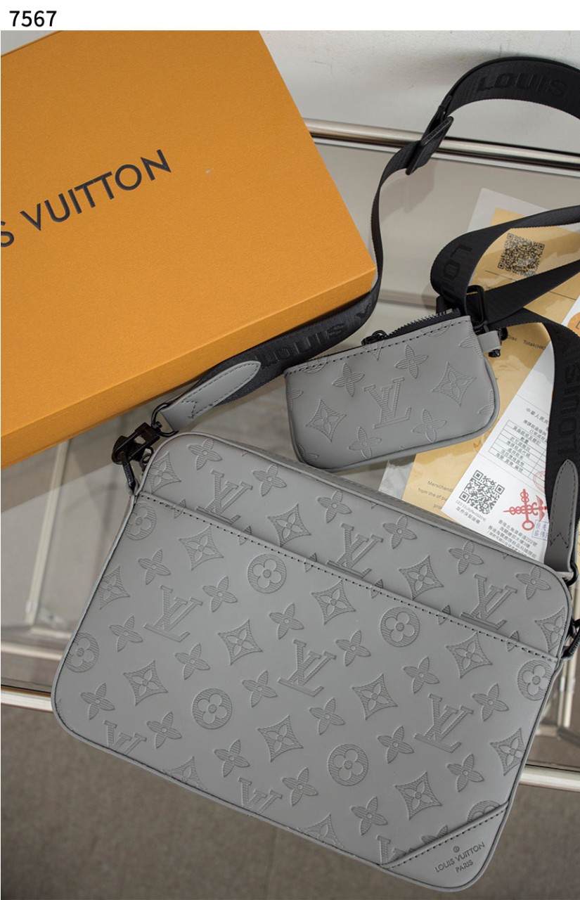 루*** [Louis Vuitton] 수입고급 듀오 메신저 숄더백 7567