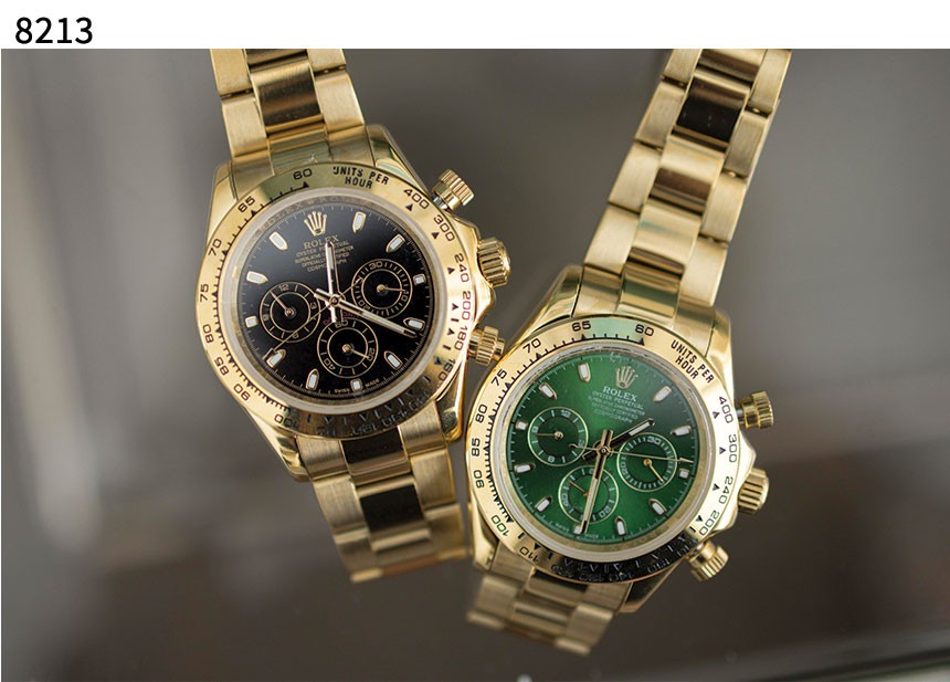 로** [Rolex] 수입고급 데이토나 옐로우골드 8213