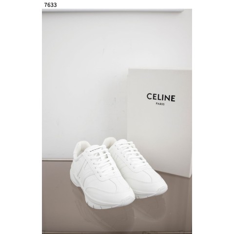 셀** [CELINE] 수입고급 CELINE CR-01 러너 로우 레이스업 스니커즈  7633